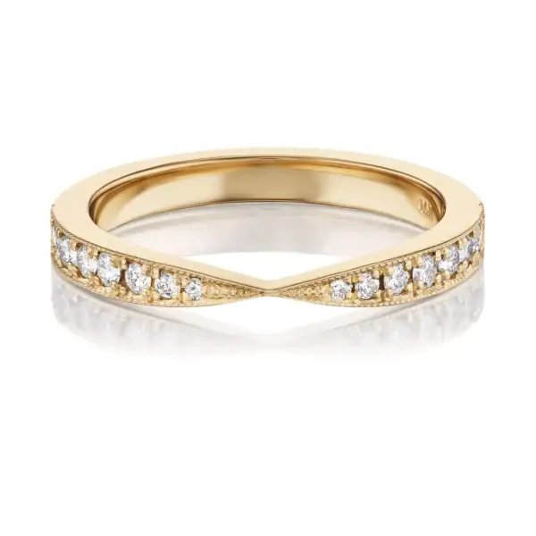 Pinched Lab Diamond Wedding Ring South Africa