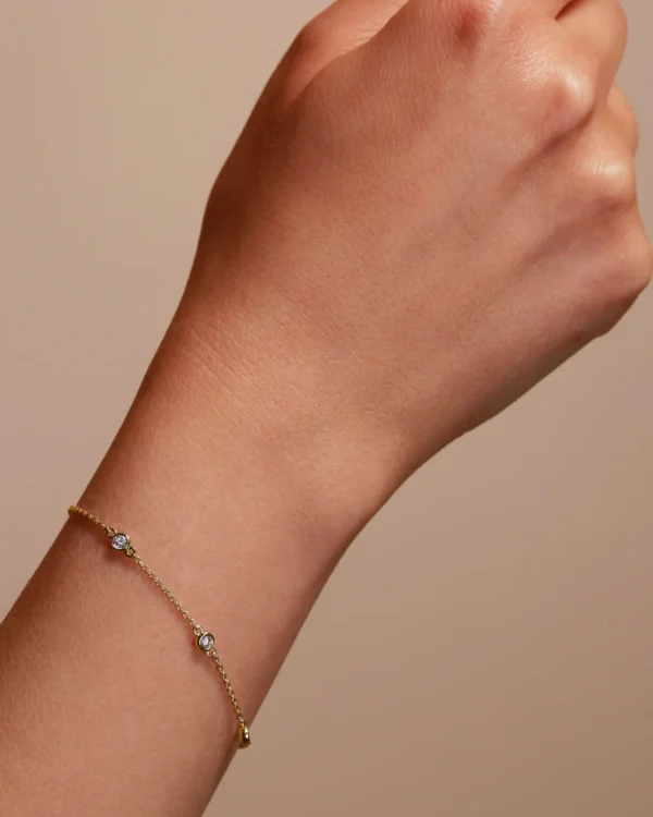 Bezel Lab Grown Diamond Bracelet South Africa