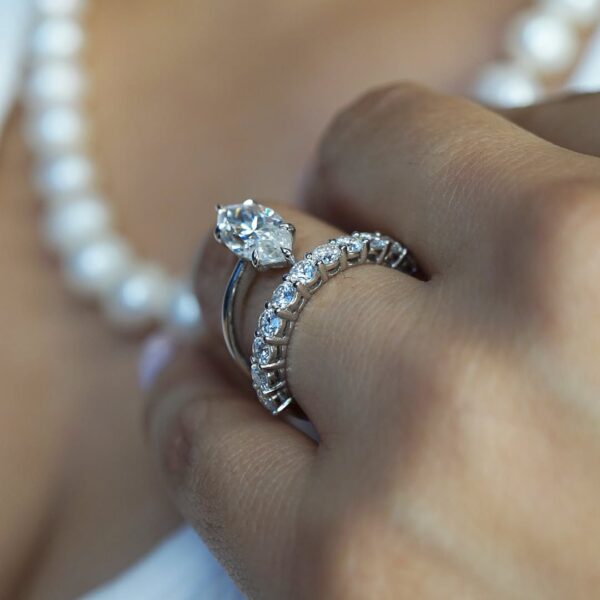 Marquise Moissanite Wedding Ring Set South Africa