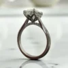 3ct Oval Lab Diamond Ring With Flower Basket South Africa