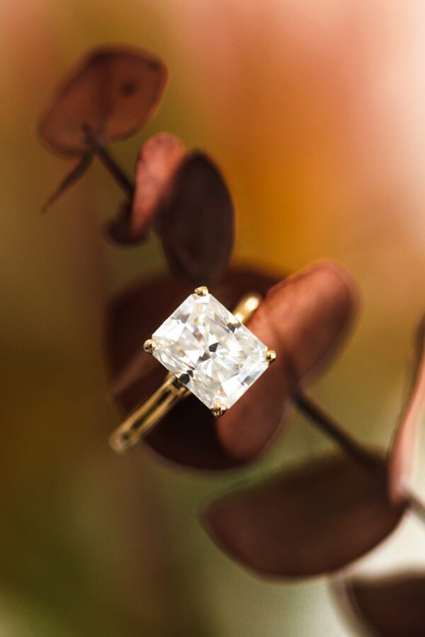 Emerald Lab Diamond Engagement Ring South Africa