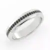 Mens Black Moissanite Wedding Ring South Africa