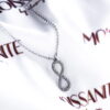 Lab-Diamond Infinity Necklaces