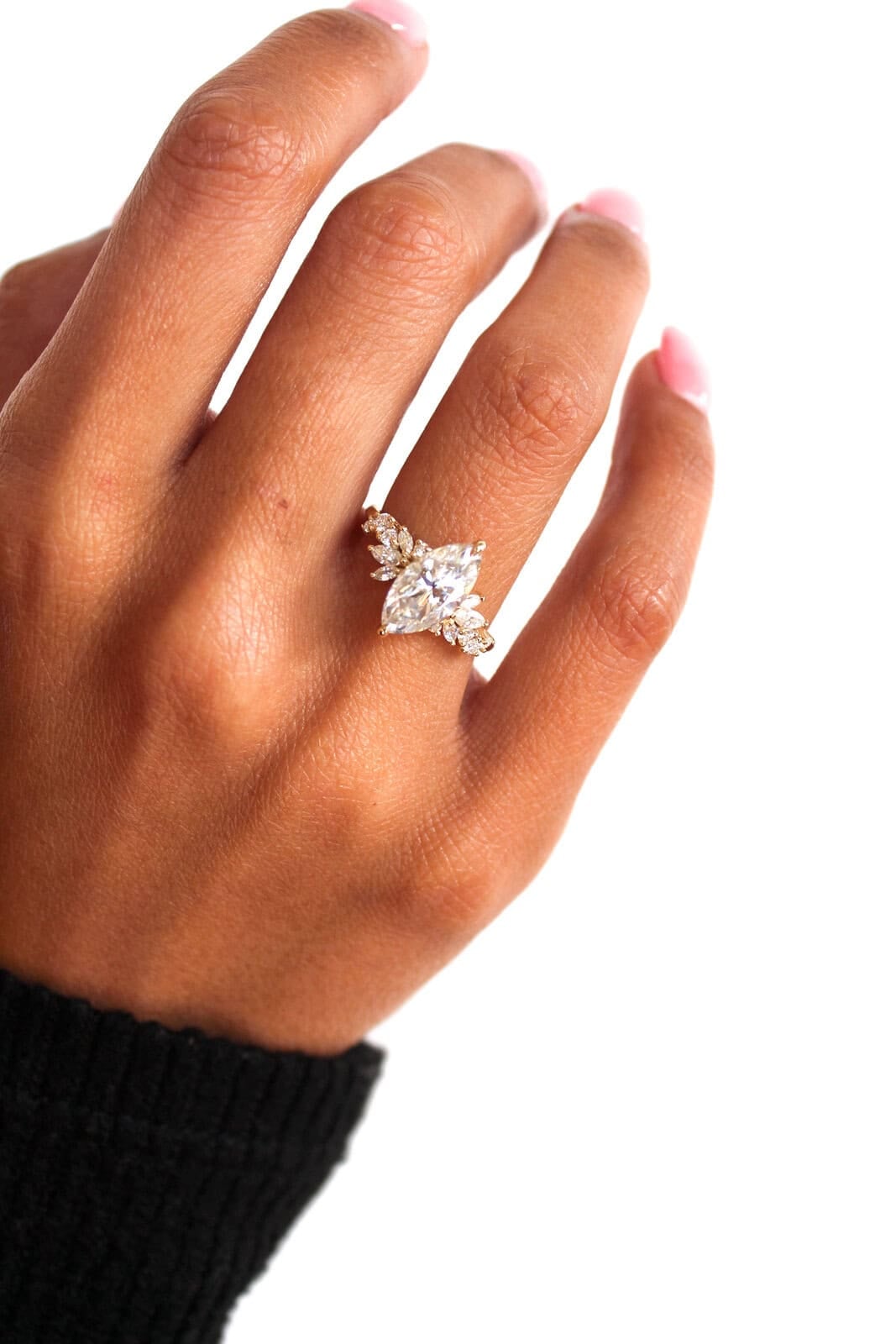 Marquise Cut Moissanite Engagement Ring South Africa