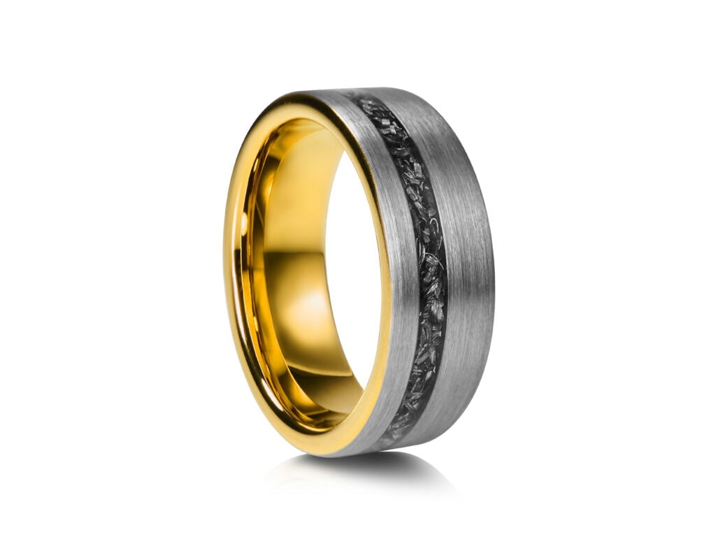 Meteorite Tungsten Ring MET-200