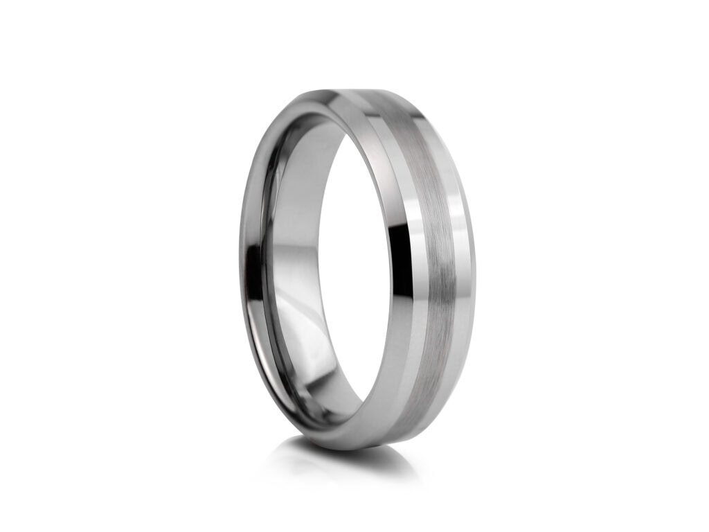 Brushed Tungsten Ring TUR-013