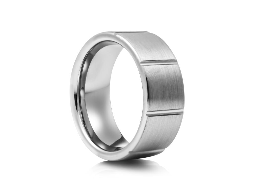 Polished Tungsten Ring TUR-046
