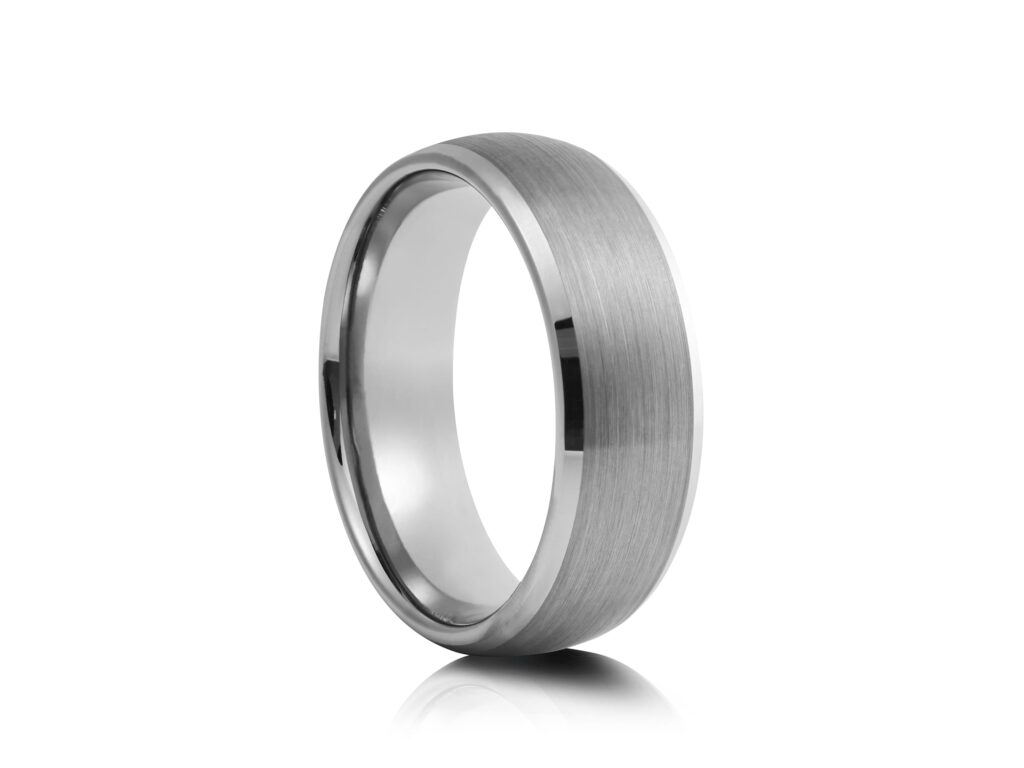Black Tungsten Ring TUR-082BP