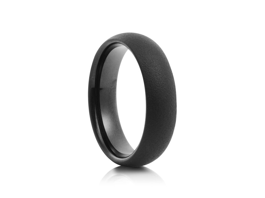 Black Tungsten Ring TUR-085BP