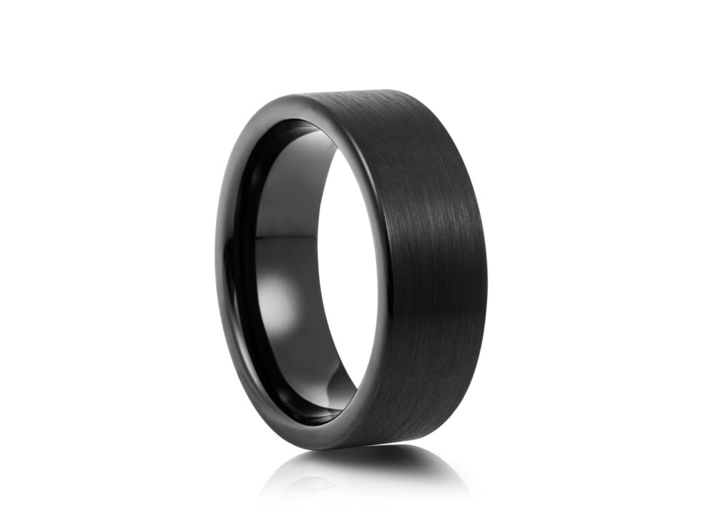 Two-Tone Tungsten Ring TUR-805