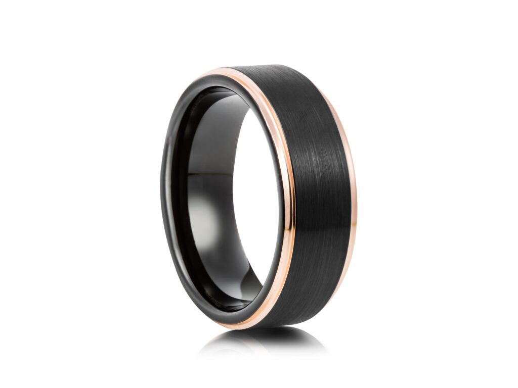 Polished Tungsten Ring TUR-908