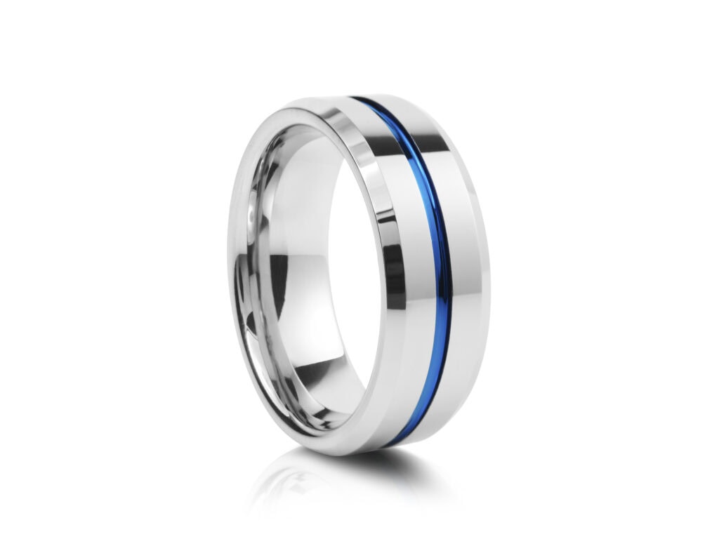Tungsten Ring with Carbon Fibre Inlay TUR-945