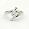 Solitaire bypass Engagement Ring white gold engagement-rings-south-africa
