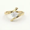 Double Claw Twist Band Engagement Ring engagement-rings-south-africa