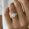 3ct-oval-and-marquise-cluster-engagement-ring-south-africa-moissanite-by-design-moissanite-engagement-rings-south-africa 4
