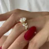 3ct-round-and-marquise-cluster-engagement-ring-south-africa-moissanite-by-design-moissanite-engagement-rings-south-africa 5